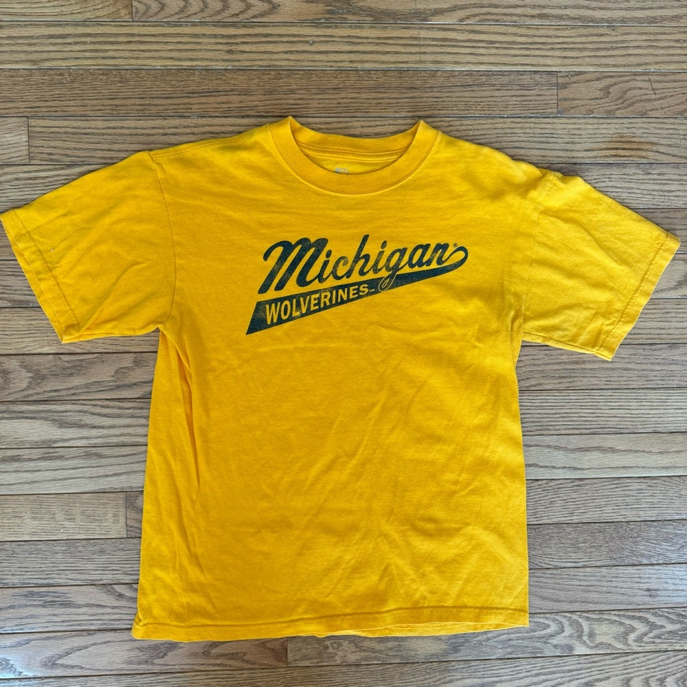 Michigan Wolverines J. America Golden Tee
